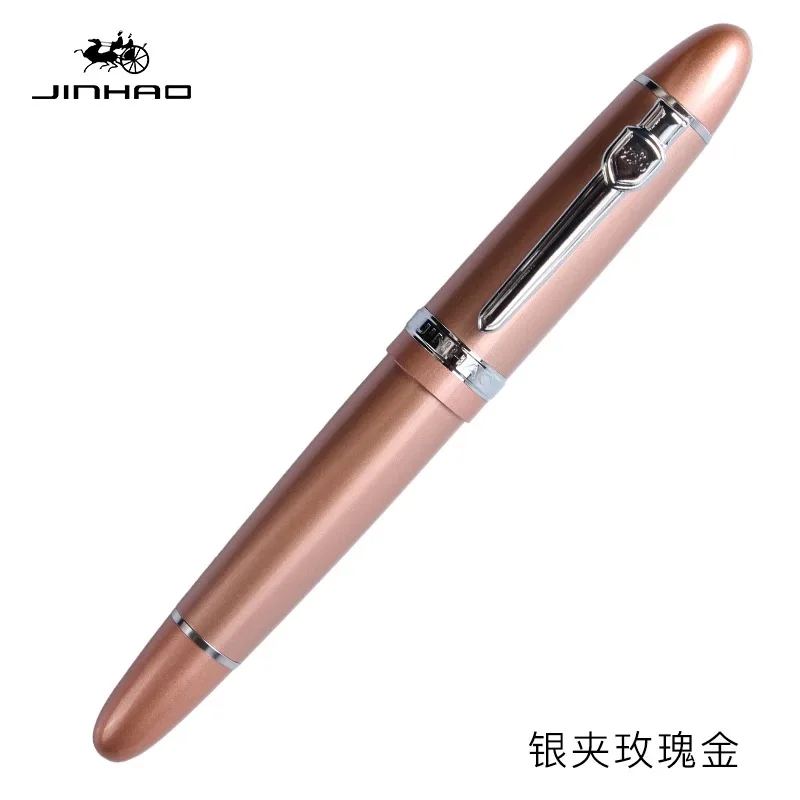 Jinhao 159 18KGP перо с широким основанием перьевая ручка красочная ручка серии чернильная ручка материал Escolar школьные принадлежности Canetas Papelaria 15*1,8 см - Цвет: 17