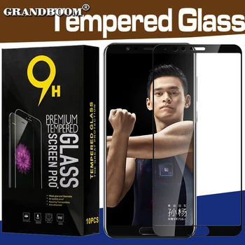 

50pcs Full Cover Anti-Scratch Printing Tempered Glass For Huawei Honor 20 20i Pro V20 9X 8A 8C Enjoy 9S Plus Film With Package