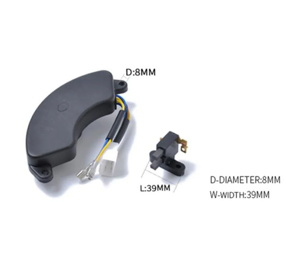 Single-phase Voltage Regulator with Carbon Brush motorcycle for Honda Gasoline Generator 188F/190FAVR GX390