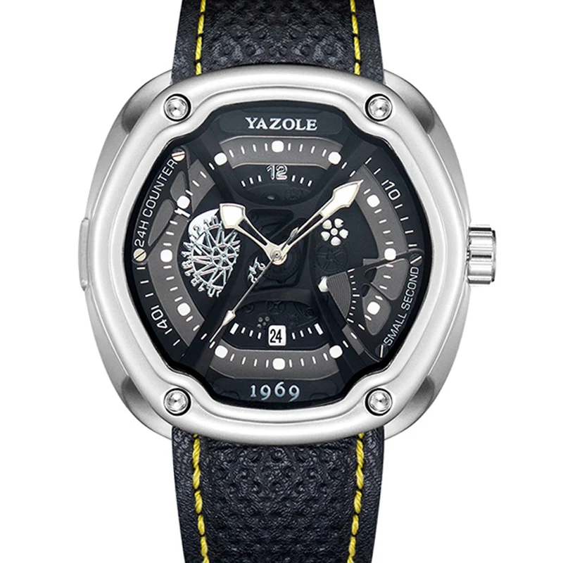 

YAZOLE Top Brand Luxury Quartz Watch Fashion date Men Sports Watches Military Army Waterproof Male Wrist Watch relogio masculino