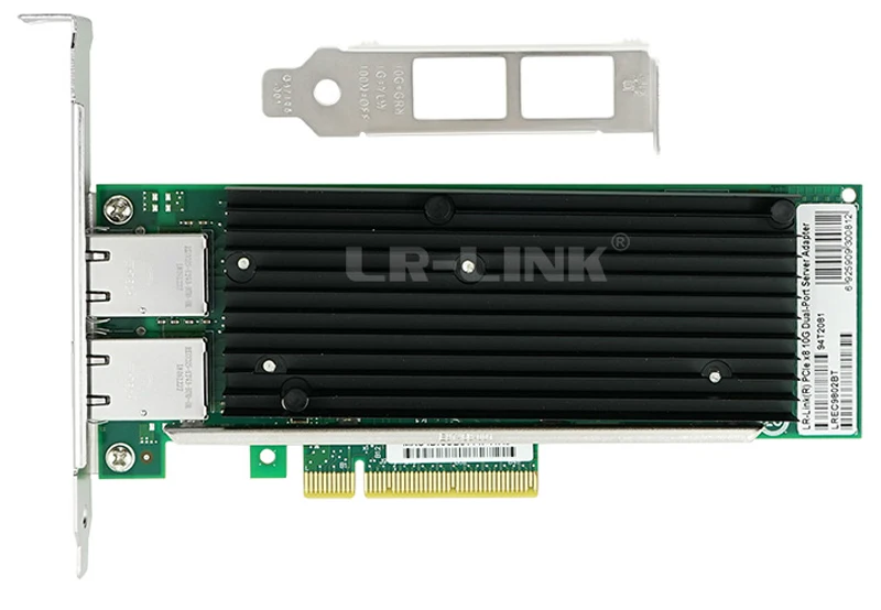 LR-LINK 9802BT 10 Гб сетевого адаптера Ethernet сетевой карты Dual-порт PCI-Express сетевой адаптер Lan Карта Intel X540 Совместимость