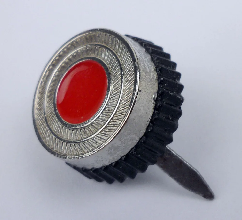 WWII GERMAN WH EM M43 FIELD HAT BADGE GERMAN MILITARY CAP BADGE PIN INSIGNIA
