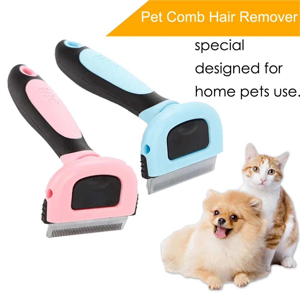 Pet Combs Dog Hair Remover Animal Brush Grooming Tools Detachable
