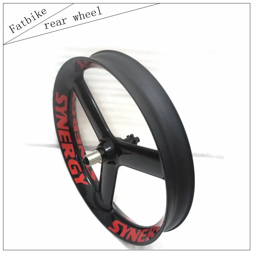Fatbike Fat Bike Tri Wheels 90mm 26inch 3 Spoke Clincher Ud - AliExpress