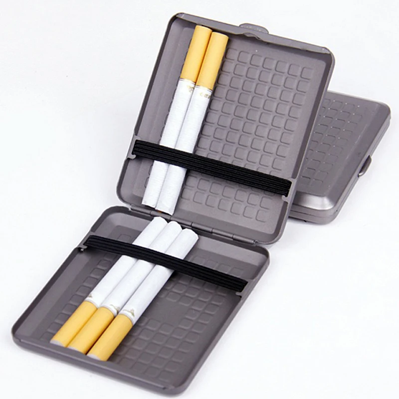 H863 New Outdoor Titanium TC4 Cigarette Case 100% Pure Titanium Storage Box Compression Box With Locking Storage Elasticity EDC