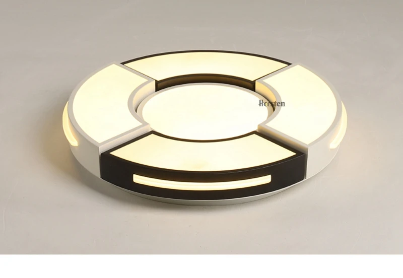 Creative Round Acrylic LED Ceiling Lights For Bedroom Living Room Modern Remote Control Ceiling Lamp Home Lighting Fixture (7)