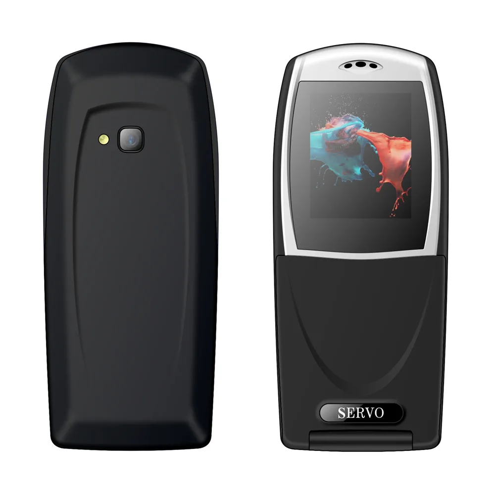 

SERVO Cellphone S06 1.77inch mobile phone Dual SIM Card Cellphone GSM Vibration Outside FM Radio phones Russian keyboard