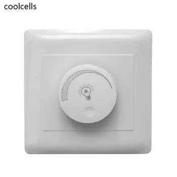 

New 200W 220V LED Dimmer Adjustable Switch Brightness From Dark Controller To Bright Driver Dimmers For Dimmable Light Bulb Lamp