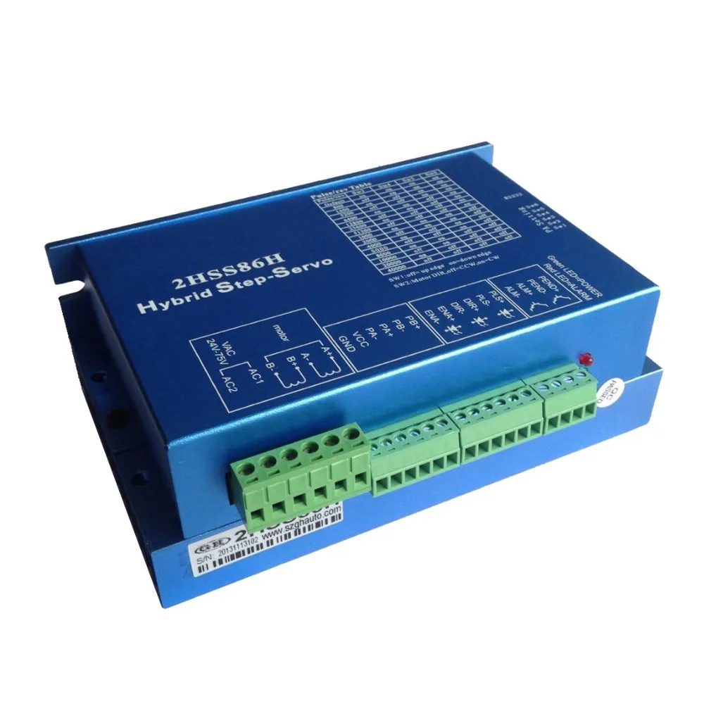 

Economical SZGH-2HSS86H Closed Loop Step Servo Driver