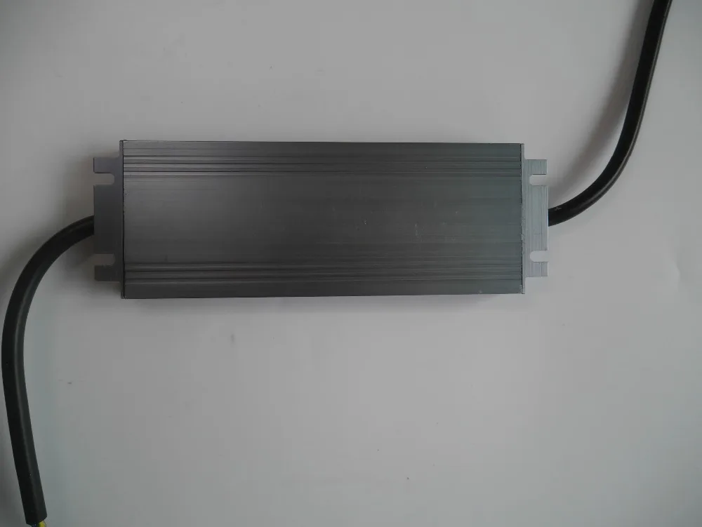 Светодиодный ультра-тонкие водонепроницаемые полосы источника питания IP67 45 W/60 W/100 W/120 W/150 W/200 W/250 W/300 W трансформатор 175 V ~ 240 V для DC12V 24 V