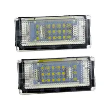 2pcs Car LED Rear Number License Plate Light Lamp 6500K 3528 SMD LED For BMW 3 Series E46 M3 1998-2003 Car License Plate Light 2pcs Car LED Rear Number License Plate Light Lamp 6500K 3528 SMD LED For BMW 3 Series E46 M3 1998-2003 Car License Plate Light