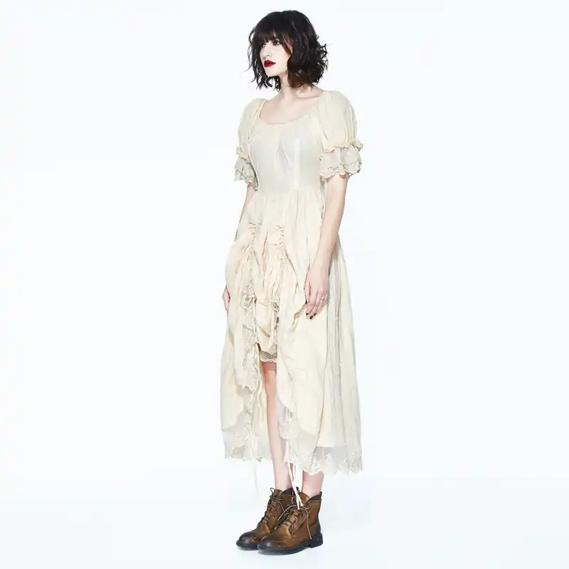 cream colored casual dresses