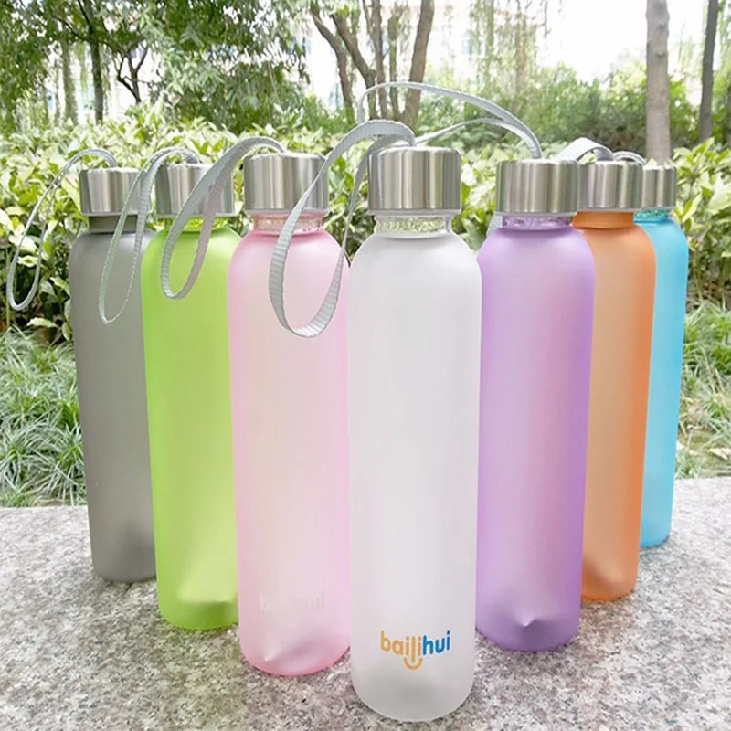 

Unbreakable Drinking Kettle BPA Free Travel Camping Hiking Outdoor Cycling Bottle 600ML Leak-proof Water Bottle Sport Lemon Jug