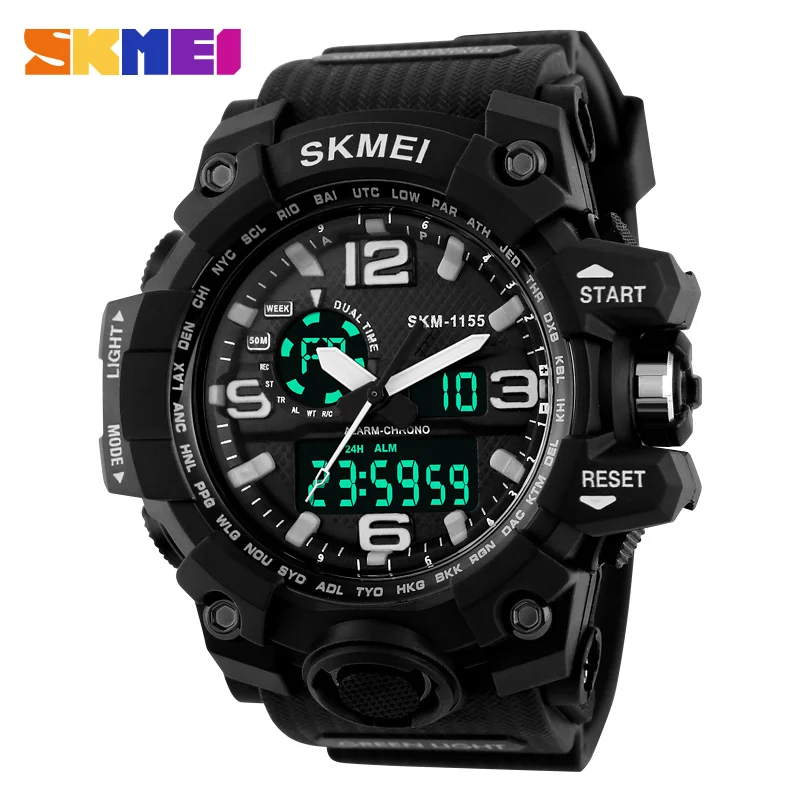 Prix pour 2017 Skmei Marque De Luxe Hommes Sport Montres Numérique LED Militaire Montre Étanche En Plein Air Montres Casual Relogio Masculino Prix pour 2017 Skmei Marque De Luxe Hommes Sport Montres Numérique LED Militaire Montre Étanche En Plein Air Montres Casual Relogio Masculino