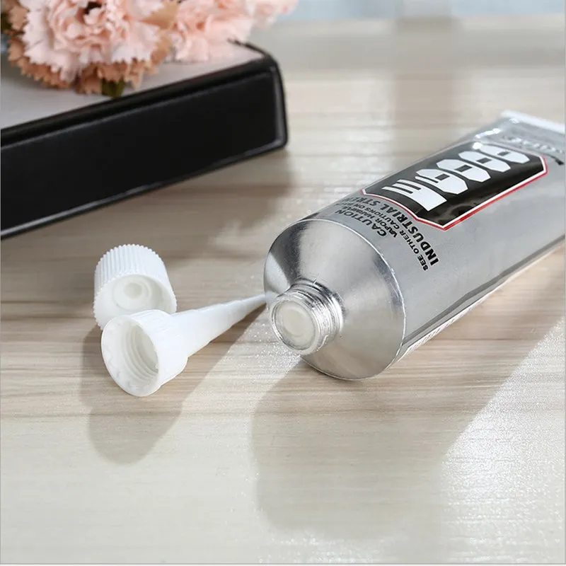 1pcs Industrial Strength Adhesive, USA E6000 Clear Liquid Glue for Leather Plastic Acrylic Metal Stick Drill Phone Jewelry Craft