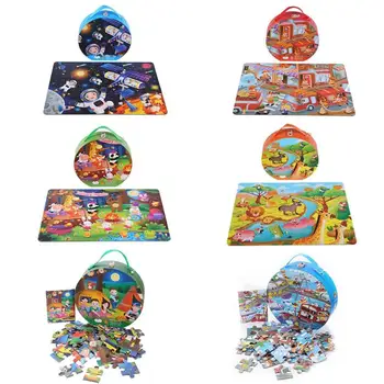 

Children Puzzle Toy Small Piece Puzzles Toy Set Kids Wooden Jigsaw Baby Educational Toys Gift