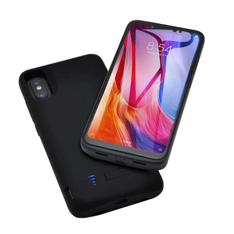 6000mah Ultra Thin External Backup Power Bank Pack Case For Xiaomi Mi 8 9 Mix 2S 3 Mi6 6X Portable Battery Charger