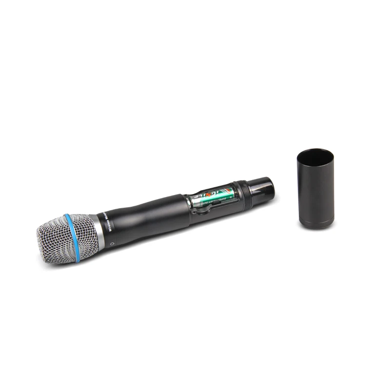 XTUGA GLXD8 портативный UHF микрофон система с чехлом для переноски 1 ручной