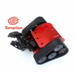 Arduino robot full set of Triangular Tracked handling robot full set tracked robot 2 DOF manipulator gripper
