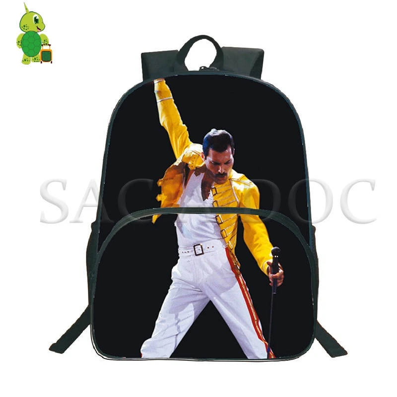 

Michael Jackson Rock Backpack Freddie Mercury Multifunction Bag for Teens Women Men USB Charge Laptop Backpack School Travel Bag