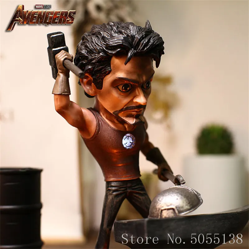 Новый Железный человек Tony Stark маркировка MK1 Статуя Фигурка Дауни Jr. Mark 1 маска KO's LB студии LBS GK Мстители игрушки Кукла Коллекция