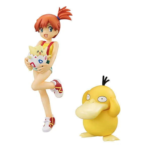 

J.G Misty / Kasumi & Togepy / Togepi & Koduck / Psyduck PVC Figure Collectible Model Toy 10.5cm Boxed
