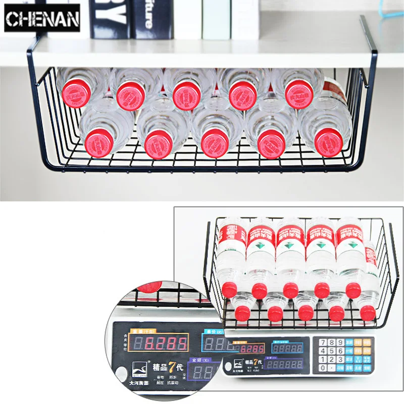 

Refrigerator Storage Basket Kitchen Multifunctional Storage Rack Under Cabinet Storage Shelf Basket Wire Rack Organizer Storage