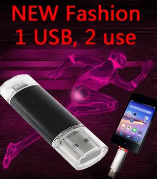 

8GB 16GB 32GB Smart Phone Tablet PC USB Flash Drives OTG External Storage Micro 32G Pen Drive Memory USB Stick 64GB 128GB 256GB