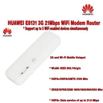 

HUAWEI E8131 3G WiFi Modem Router And 3G USB WiFi Dongle