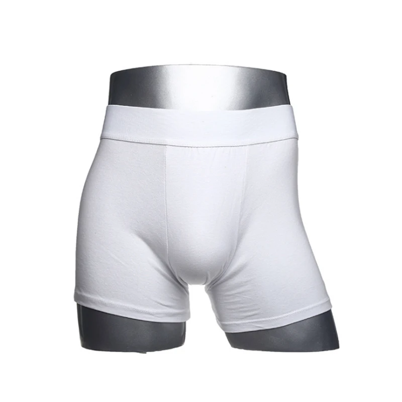 2018 wholesale Men's boxer shorts full cotton Men Underwear Boxers