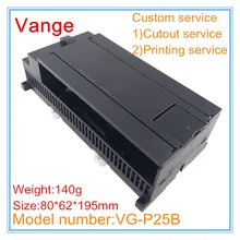 1 шт./партия электрические ПЛК розетки коробки diy корпус 80*62*195 мм инструмент из АБС-пластика Корпус для ПЛК аппаратное оборудование