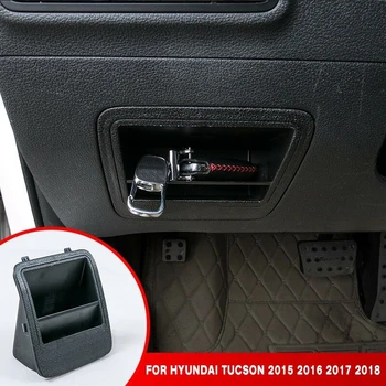 

For Hyundai Tucson 2015-2018 Cover Storage Fuse Box Case Bracket Holder Set Accessory Practical Universal Tool Kit