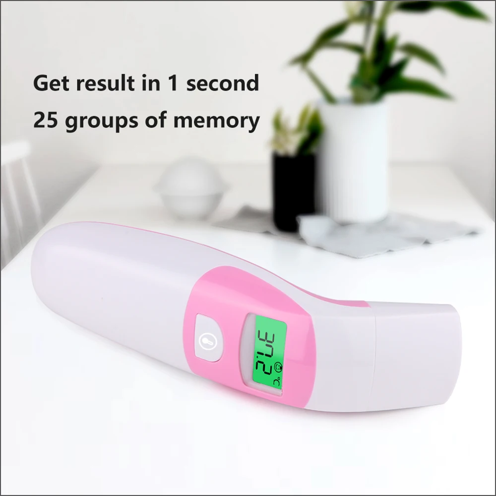 RZ Thermometers Body Thermometer Electronic Ear LED Display Digital IR Thermometer Baby Fever Medical Infrared Bady Thermometer