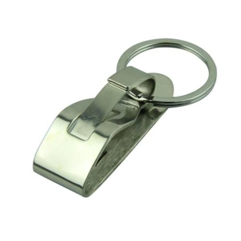 Essential 1 pc Heavy Duty Military Survivor Security Belt Clip Key Chain Key Ring For Ourdoor