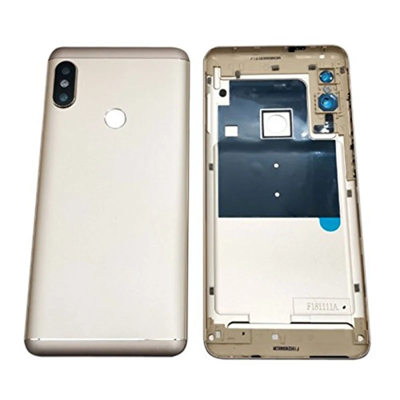Сзади Батарея обложки дверь Корпус запасная часть для Xiaomi Redmi Note 5/Note5 с боковыми
