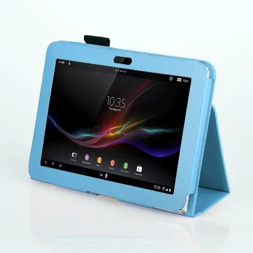 Кожаный защитный чехол-книжка с подставкой для sony Xperia Z Z1 tablet 10,1 дюймов чехол для sony Xperia Z2 чехол для планшета
