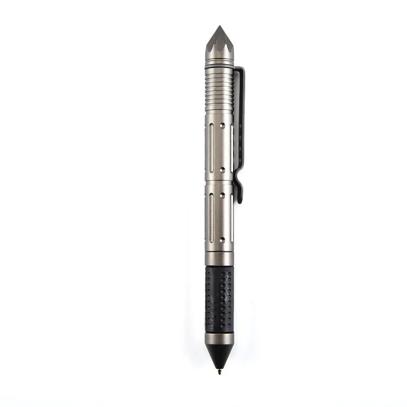 

New Multi-Function Military Tactical Pen Self Defense EDC Tool Emergency Glass Breaker Business Writing Pen Outdoor Survival