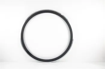 

1Pcs New 700C 38mm clincher rim Road bike matte 3K carbon fibre bicycle wheels rims with aluminum alloy brake surface Free ship