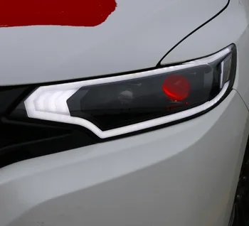 

LED Headlights For Honda Fit 2014-2017 Car Led Lights Double Xenon Lens Car Accessories Daytime Running Lights Fog Lights