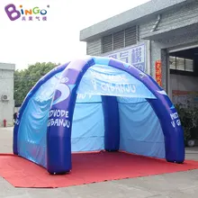 6x3 метра 4 столпов синий надувной Навес/надувные палатки события/синий надувной шатер Игрушка палатки