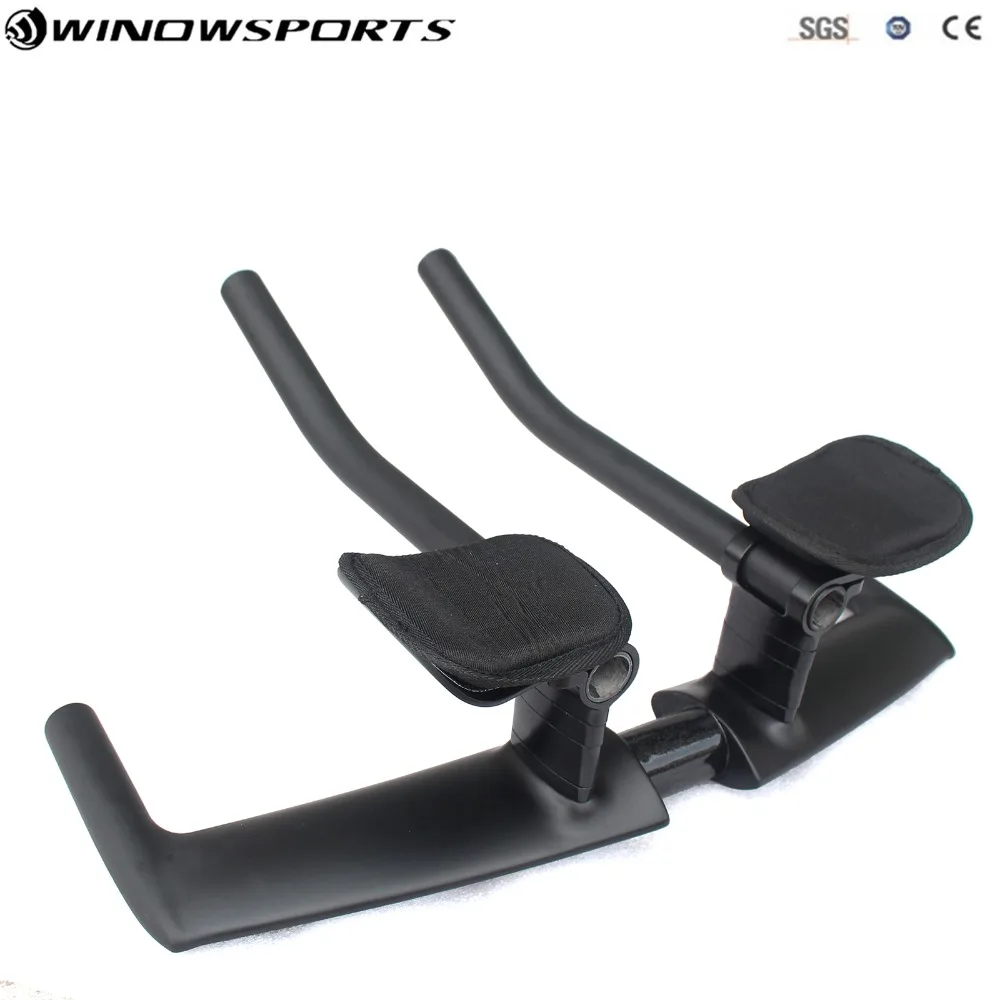 

Bicycle TT Handlebar Carbon Rest Handlebar UD Bike TT Handlebar Road Bike Rest Handle Spare Part 31.8*420mm time trial handlebar