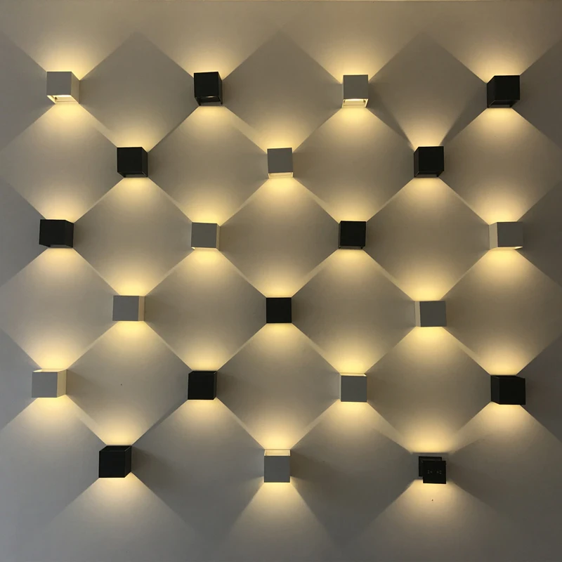 

Waterproof Home Decor 7W 85~265V COB LED Wall Lamp Indoor Outdoor Simple Style Wall Lights for Bedroom Hallway Porch Balcony