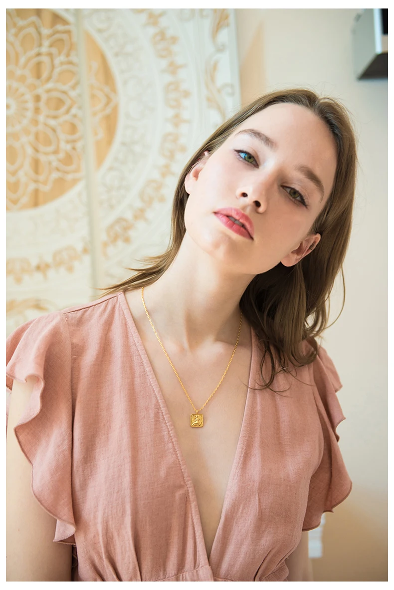 Peri'sBox барокко плоская жемчужная подвеска ожерелье женский минималистичный пресноводный жемчуг-Монетка ожерелье золотой медальон многослойное ожерелье s