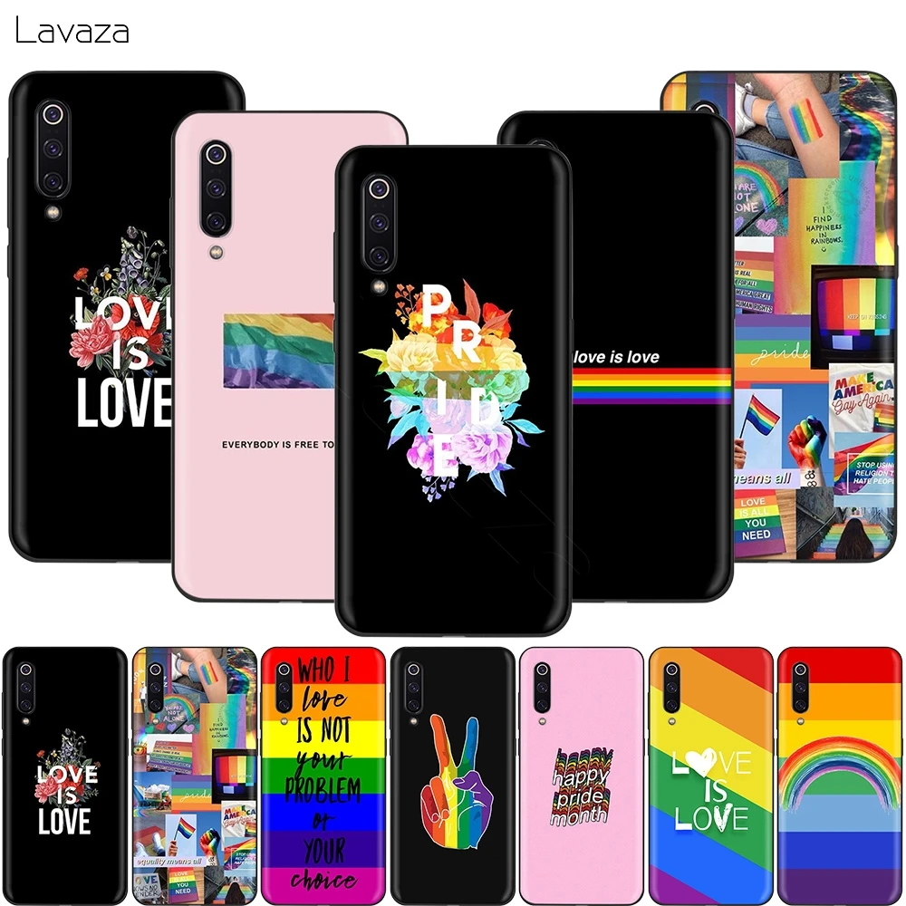 Радужный чехол Lavaza для геев лесбиянок ЛГБТ Xiaomi Redmi Note 8 8A 7 6 6A 5 5A 4 4X 4A Go Pro Plus