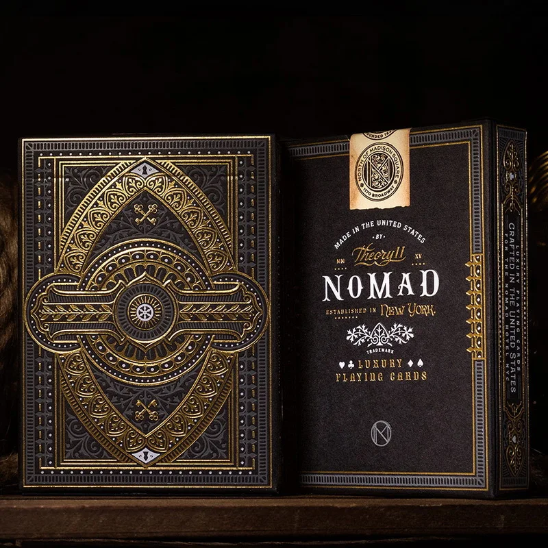 Beste NoMad Dek Speelkaarten Poker Size USPCC Theorie 11 Limited Edition Nieuwe Verzegelde Goocheltrucs