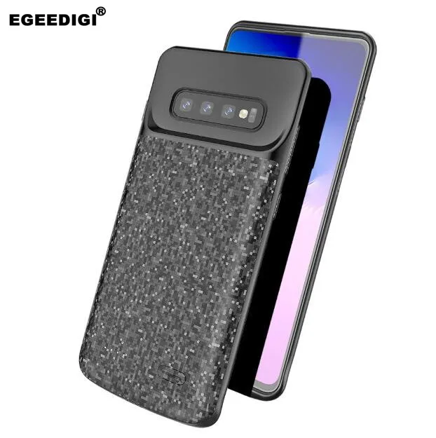 Бесплатный подарок Egeedigi Slim power bank чехол для samsung Galaxy S10 S10e S10 плюс Силиконовый противоударный Батарея устройство Чехол
