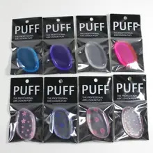 Силиконовый спонж для макияжа Жидкая Основа BB крем силигубка блендер гель косметический слоеный с розничной упаковкой 800 шт/партия DHL корабль