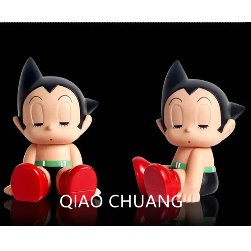 Аниме Osamu Tezuka Tetsuwan Atom Saving Box 2 шт. версия Q Smile And Close Your Eyes Astroboy ПВХ экшн фигурки