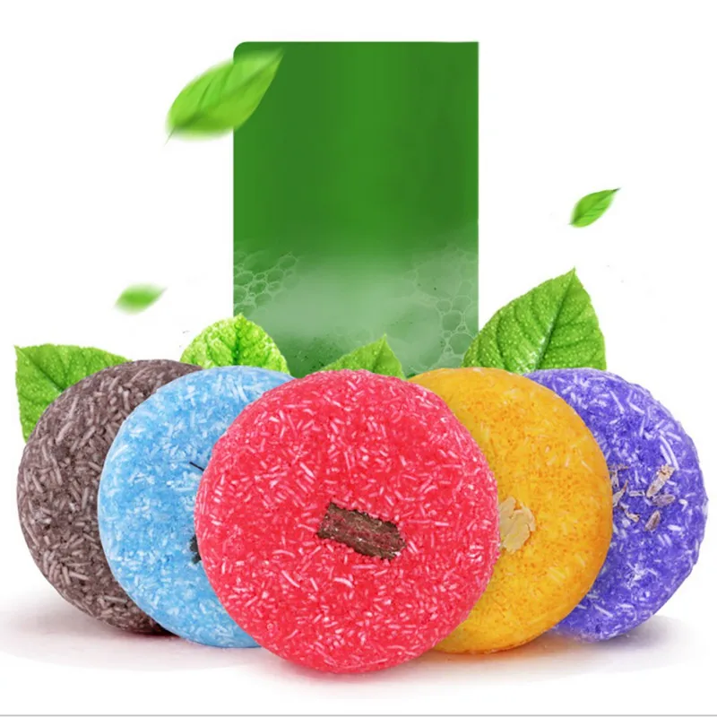 

New Refreshing Nourishing Pure Plant Essential Oil Shampoo Soap Moist Hair Shampoo Soap Hairs Shampoos Hairs Care Tool