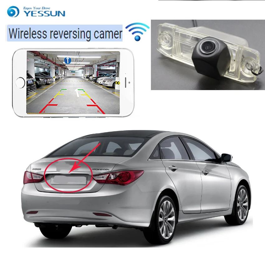 

YESSUN car reversing HD camera for KIA Sorento RSorento MX 2010~2015 New reverse parking standby mini wireless camera